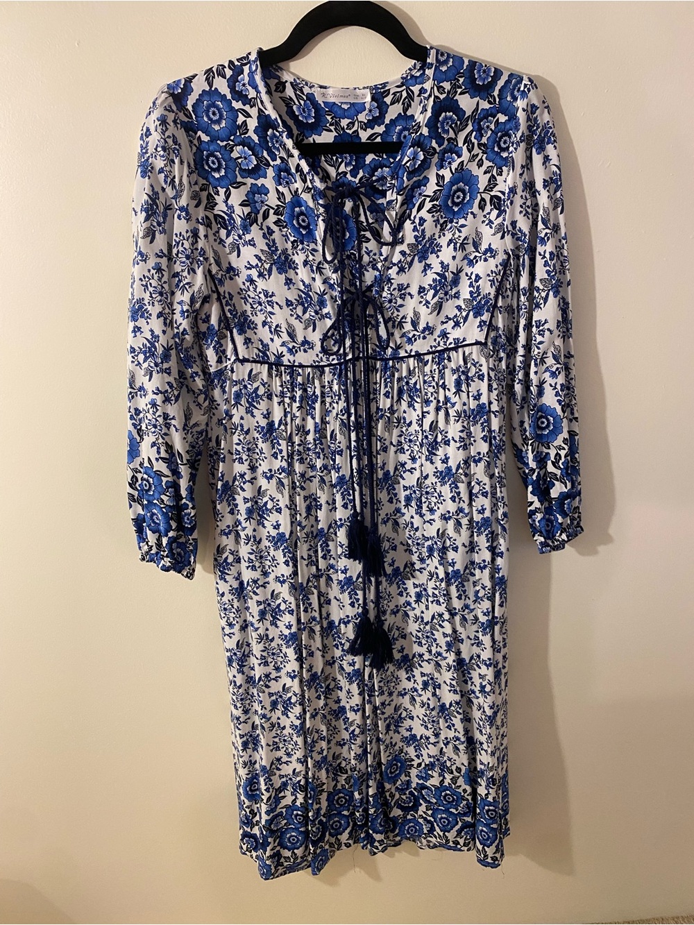 R. Vivimos Blue midi dress size XS